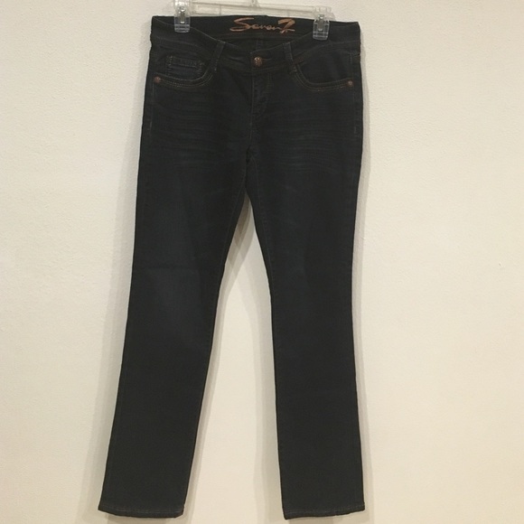 Seven7 Denim - Seven7 Dark Wash Bootcut Jeans Size 4 EUC